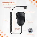 Motorola 2 Pin Handheld speaker / microfoon voor Motorola portofoons