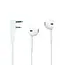 Kenwood 2 Pin Hoornie - Earpop Headset voor Kenwood 2-pins