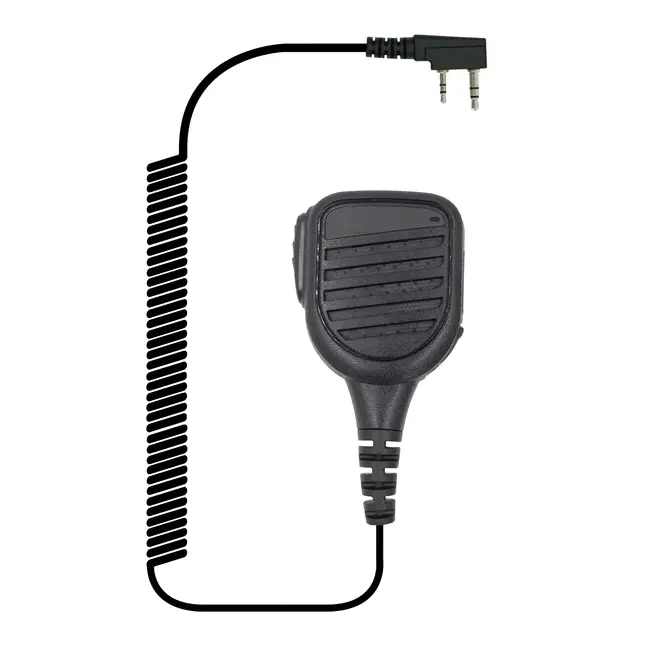 BaoFeng Waterproof Speaker Microfoon voor BaoFeng met Kevlar kabel en IP67 rating
