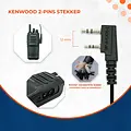 BaoFeng Waterproof Speaker Microfoon voor BaoFeng met Kevlar kabel en IP67 rating