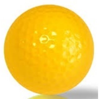 BestBuyGolfballen Budget mix yellow