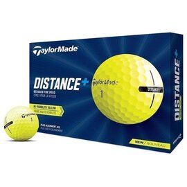 TaylorMade TaylorMade Distance Plus geel | nieuw in doos 12 stuks