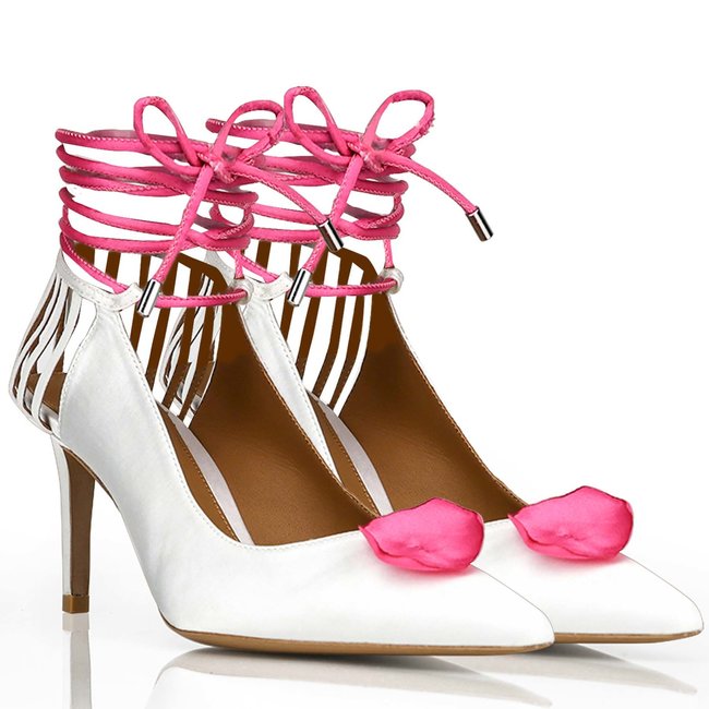 The Diana Rose Petal Heels