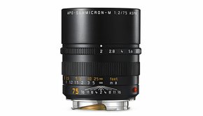 Leica APO-SUMMICRON-M 75mm f/2 ASPH., black