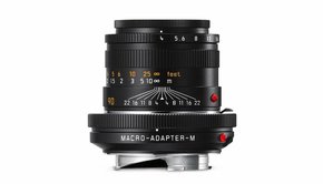Leica Leica MACRO SET- M 90mm f/4, Angle Finder M, Macro-Adapter M, black