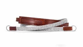 Leica Neck Strap Lifestyle, leather/fabric, grey
