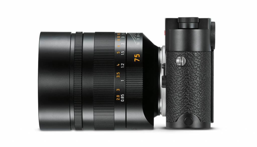 Leica Noctilux-M 75mm f/1.25 ASPH, black