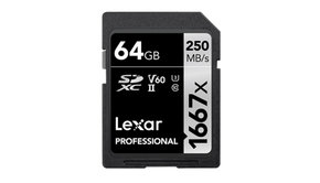 Lexar SDXC Professional Silver UHS-II 1667x 64GB
