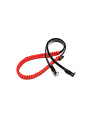 Leica paracord strap created by Cooph, black/red, 126cm