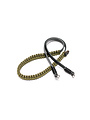 Leica paracord strap created by Cooph, black/olive, 126cm