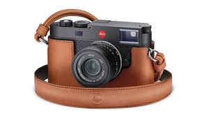 Leica Leica Carrying strap, leather, cognac