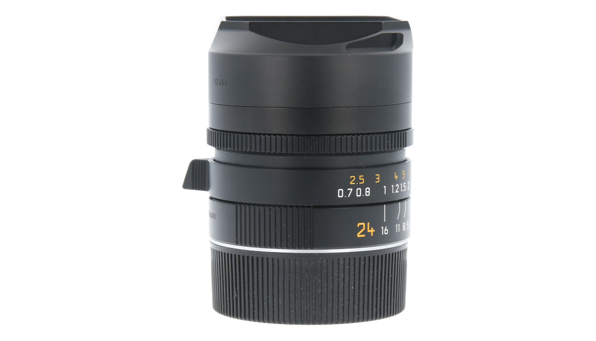 Leica ELMAR-M 24mm f/3.8 ASPH., black, Used