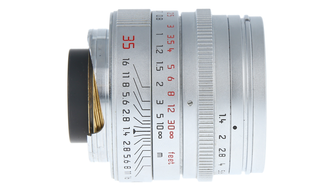 Leica SUMMILUX-M 35mm f1.4, Silver Chrome, Used
