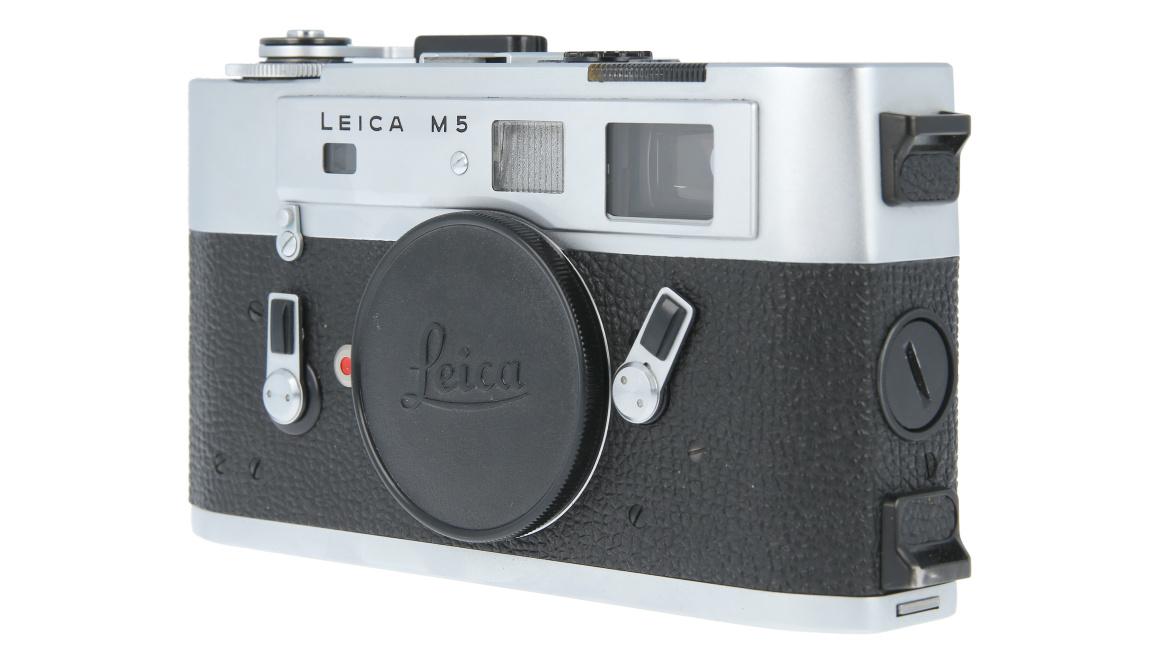 Leica  M5 Silver Chrome Finish, Used