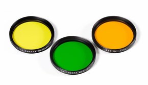 Leica Orange Filter, E49, black