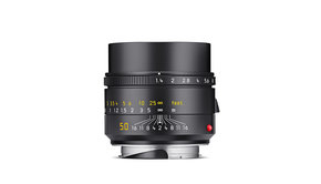 Leica SUMMILUX-M 50mm f/1.4 ASPH., black anodized finish
