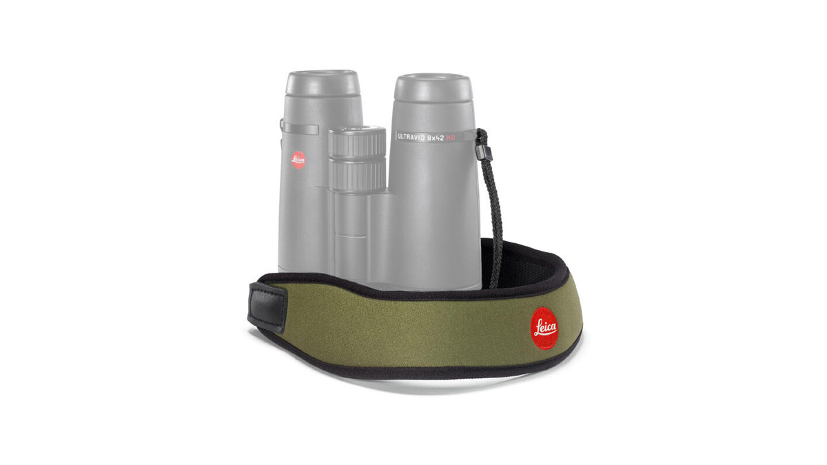 Leica Binocular Strap, Neoprene, Racing green