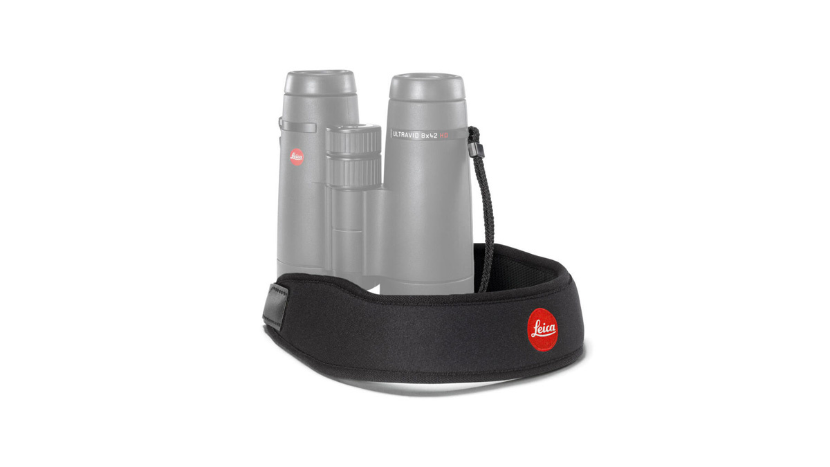 Leica Binocular Strap, Neoprene, Pitch black