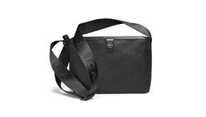 Leica Sofort Crossbody bag  (medium) recycled fabric black