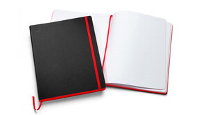 Leica Notebook, Special Format, Flex cover with Black Diamond Leather