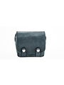 Oberwerth THE Q BAG - Cow-Hide Midnight blue / Lining & Insert Grey