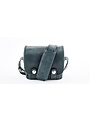 Oberwerth THE Q BAG - Cow-Hide Midnight blue / Lining & Insert Grey