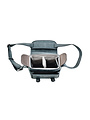 Oberwerth THE Q BAG - Cow-Hide Midnight blue / Lining & Insert Grey