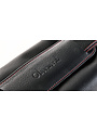 Oberwerth LO-LS-RR 2642 Louis (M11) - Cow-Hide Black / Lining & Stitching Red
