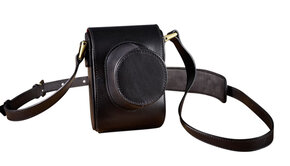 Crossbody Holster for Leica M and Q, Black