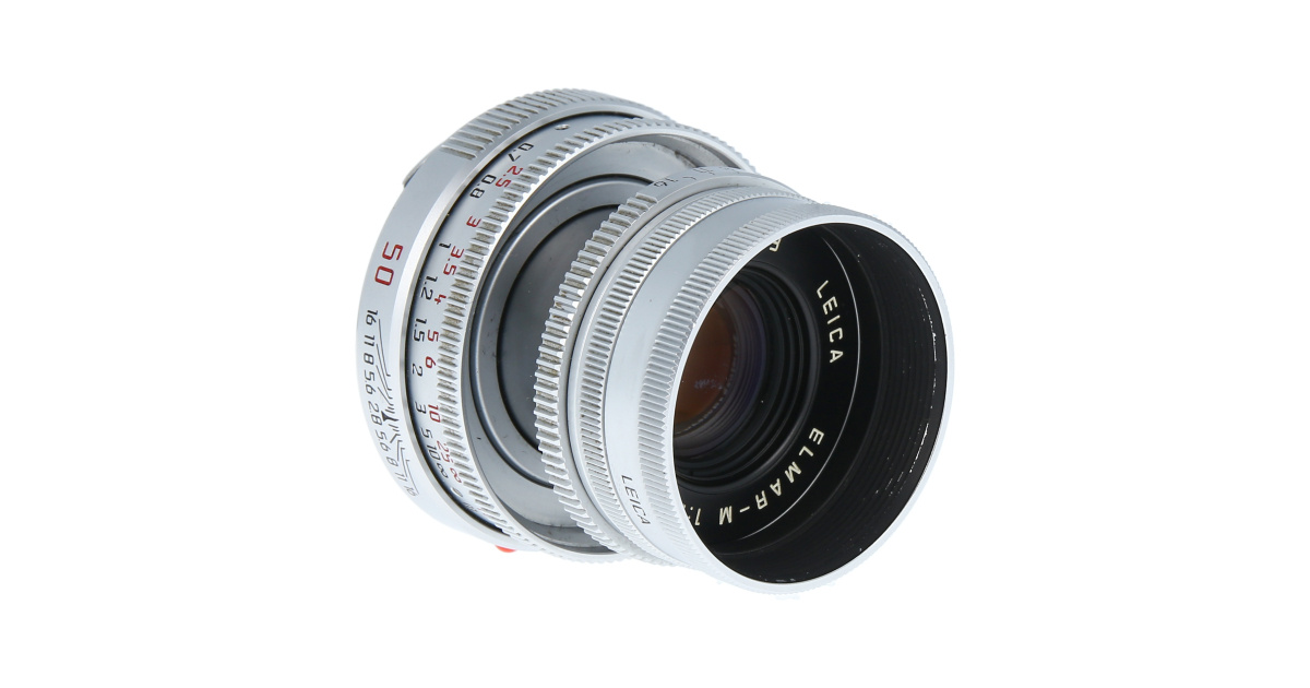 Leica ELMAR-M 50mm F2.8 Silver, Used Leica ELMAR-M 50mm F2.8 Silver, Used