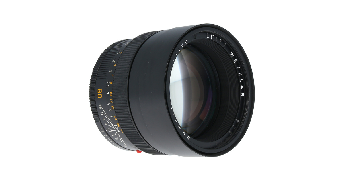 Leica SUMMILUX-R 80mm F1.4, Used