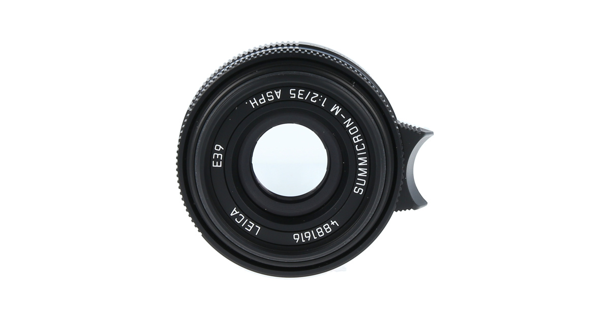 Leica SUMMICRON-M 35mm f/2 ASPH., black, Used,
