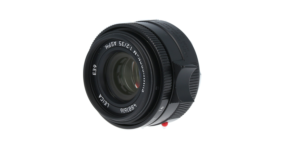 Leica SUMMICRON-M 35mm f/2 ASPH., black, Used,