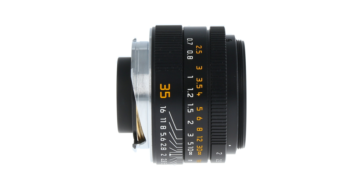 Leica SUMMICRON-M 35mm f/2 ASPH., black, Used,