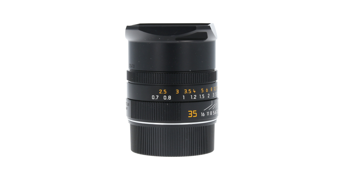 Leica SUMMICRON-M 35mm f/2 ASPH., black, Used,