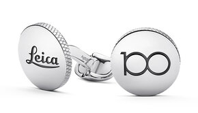 Leica Cufflinks, Sterling Silver, 100 YEARS OF LEICA Leica Cufflinks, Sterling Silver, 100 YEARS OF LEICA