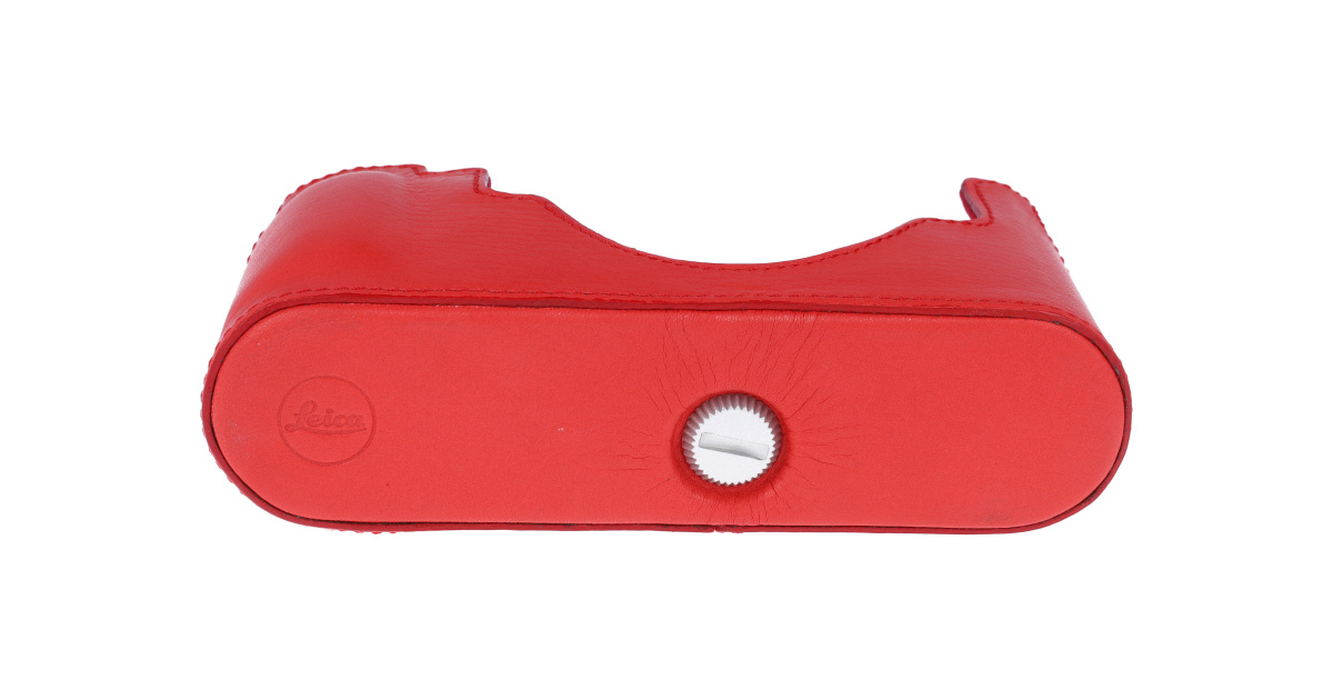 Leica Protector, M10, leather, red, Used