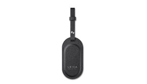 Leica Luggage Tag, leather, black Leica Luggage Tag, leather, black