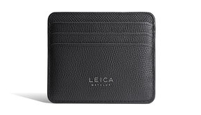 Leica Leica Cardholder horizontal, leather, black