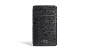 Leica Leica Cardholder vertical, leather, black