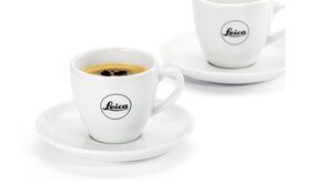 Leica Leica Espresso Cup Set for 2, 4-pieces, porcelain, white