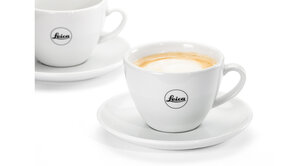 Leica Coffee Cup Set for 2, 4-pieces, porcelain, white Leica Coffee Cup Set for 2, 4-pieces, porcelain, white