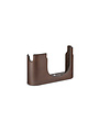 Leica Protector Q3, leather, dark brown