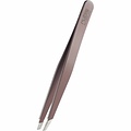 Rubis Angled tweezers taupe 1K117