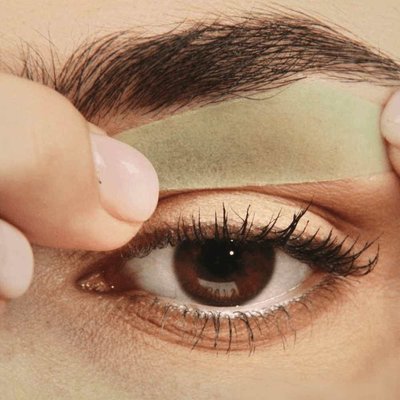 Andmetics Eye Brow Wax Strips Women