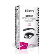 Andmetics Eye Brow Wax Strips Frauen