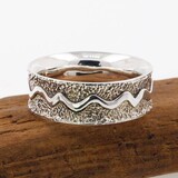 Ring "Das Leben ist ein Fluss" Silber Ring "Das Leben ist ein Fluss" Silber