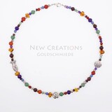 Halskette Schnecke, Fisch, Muschel, Variante grün Halskette Schnecke, Fisch, Muschel, Variante grün