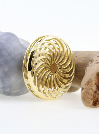 Rügen-Anhänger aus 750er Gelbgold Rügen-Anhänger aus 750er Gelbgold