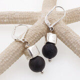 Ohrringe Lava Silberwürfel Ohrringe Lava Silberwürfel